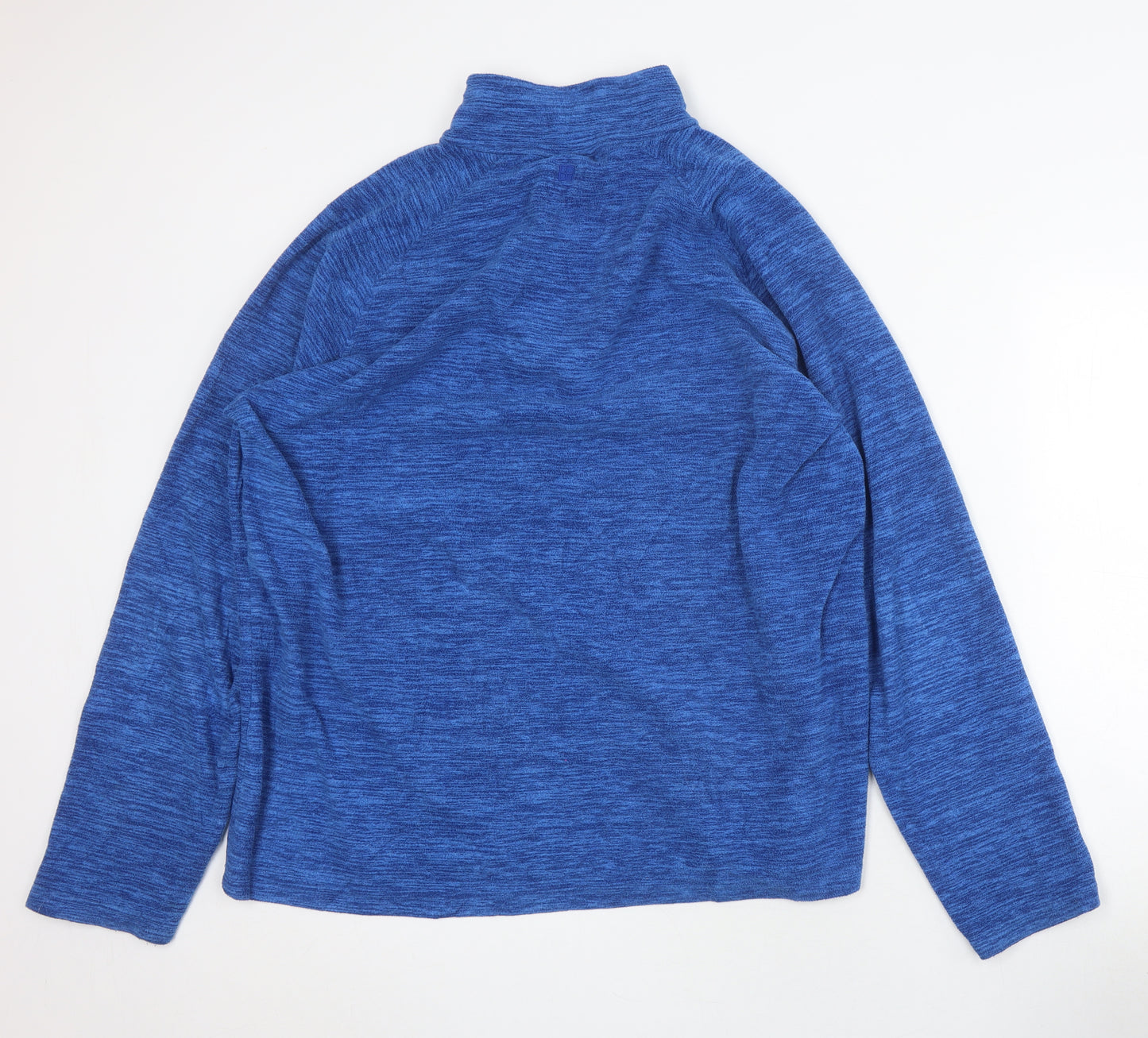 Mountain Warehouse Men's Blue XL Fleece Pullover Sweatshirt