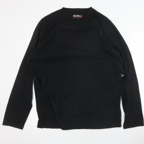 Peter Storm Men's Black Crew Neck Sweatshirt Medium