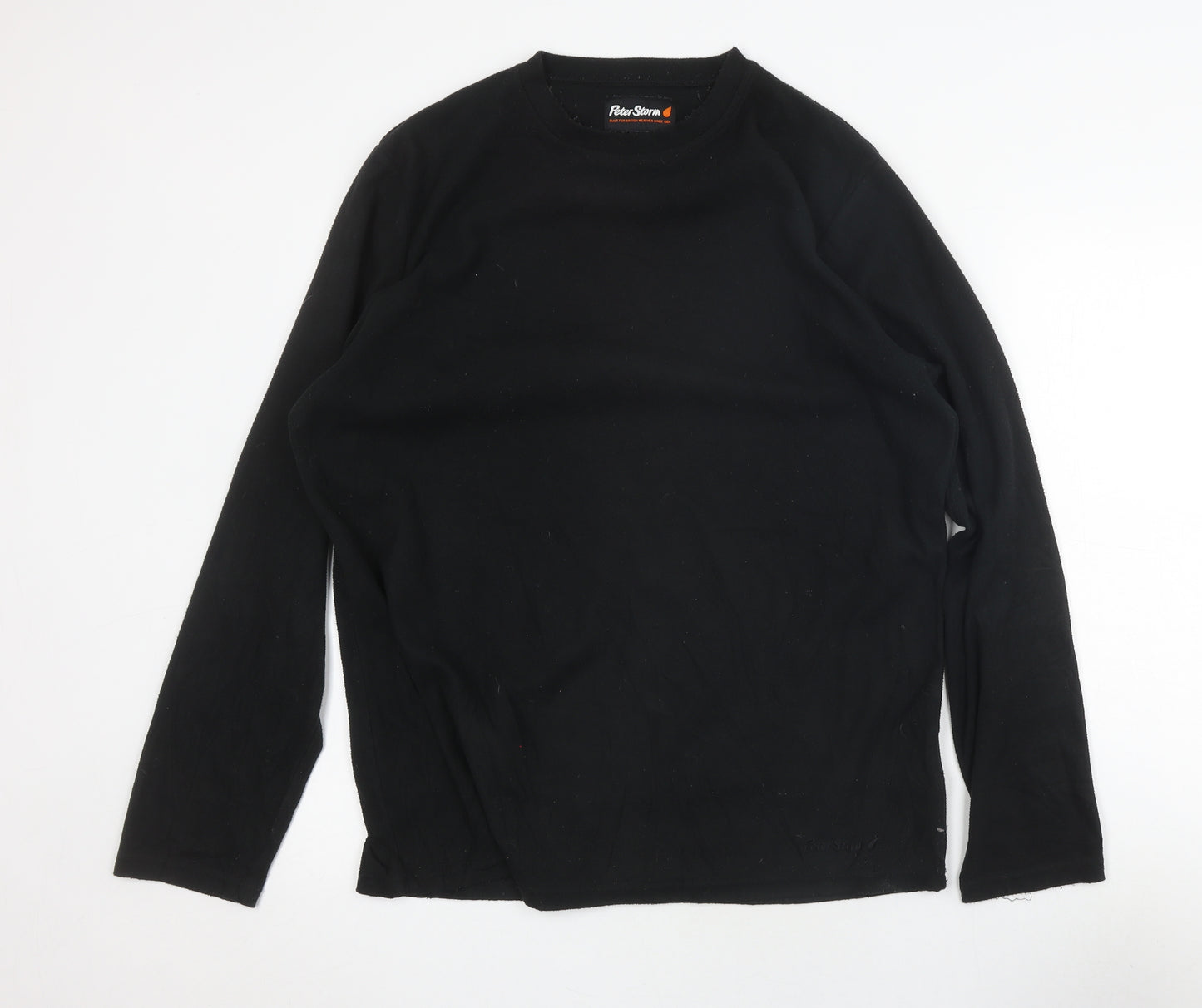 Peter Storm Men's Black Crew Neck Sweatshirt Medium