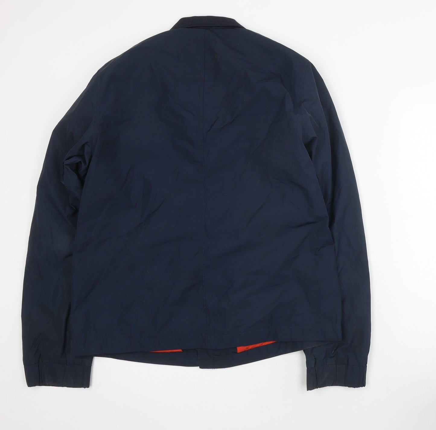 Native Youth Men's Blue Bomber Jacket XL Stand-Up Collar