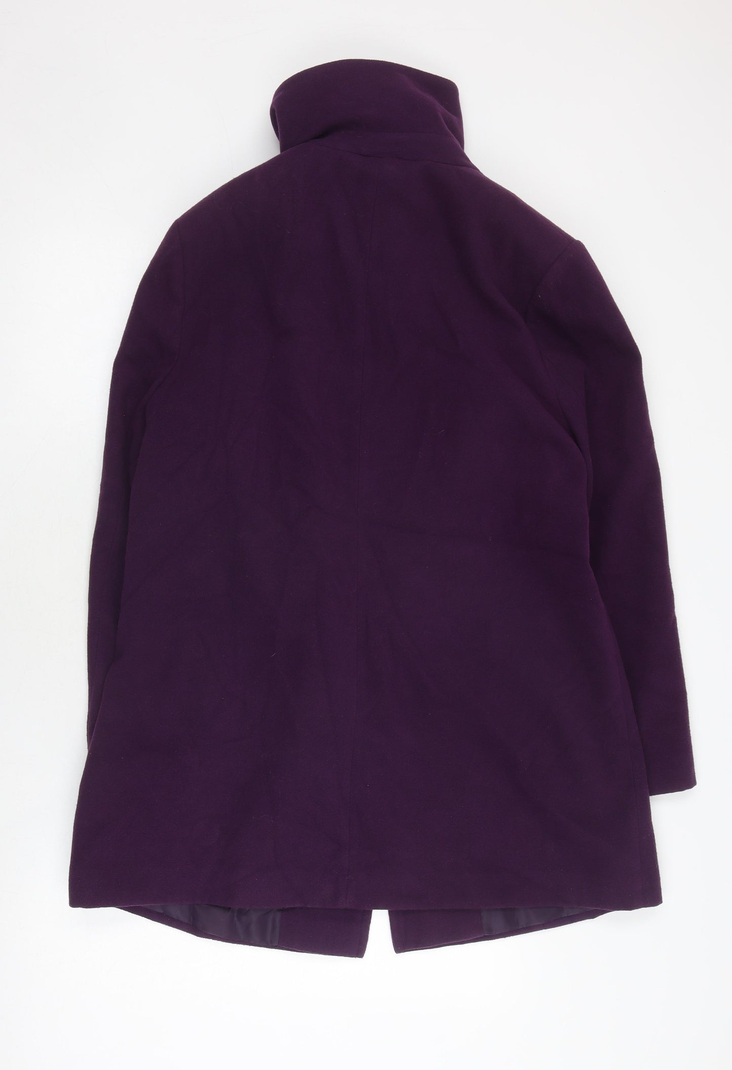 Debenhams Women's Purple Overcoat Size 16