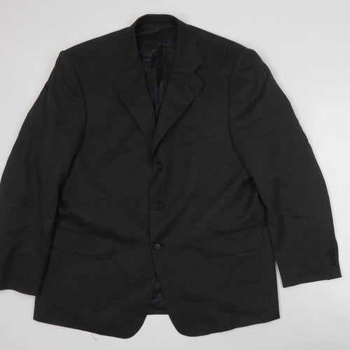 James Barry Men's Black Suit Jacket Size 42 S