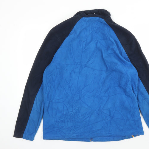 Regatta Men's Blue Fleece Windbreaker Jacket L Casual