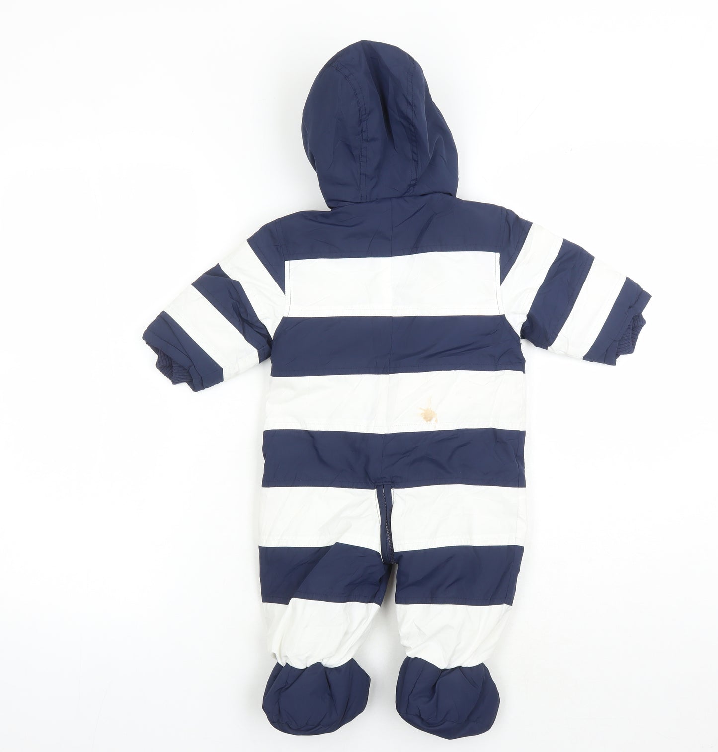 Jasper Conran Boys Blue & White Snowsuit 6-9 Months