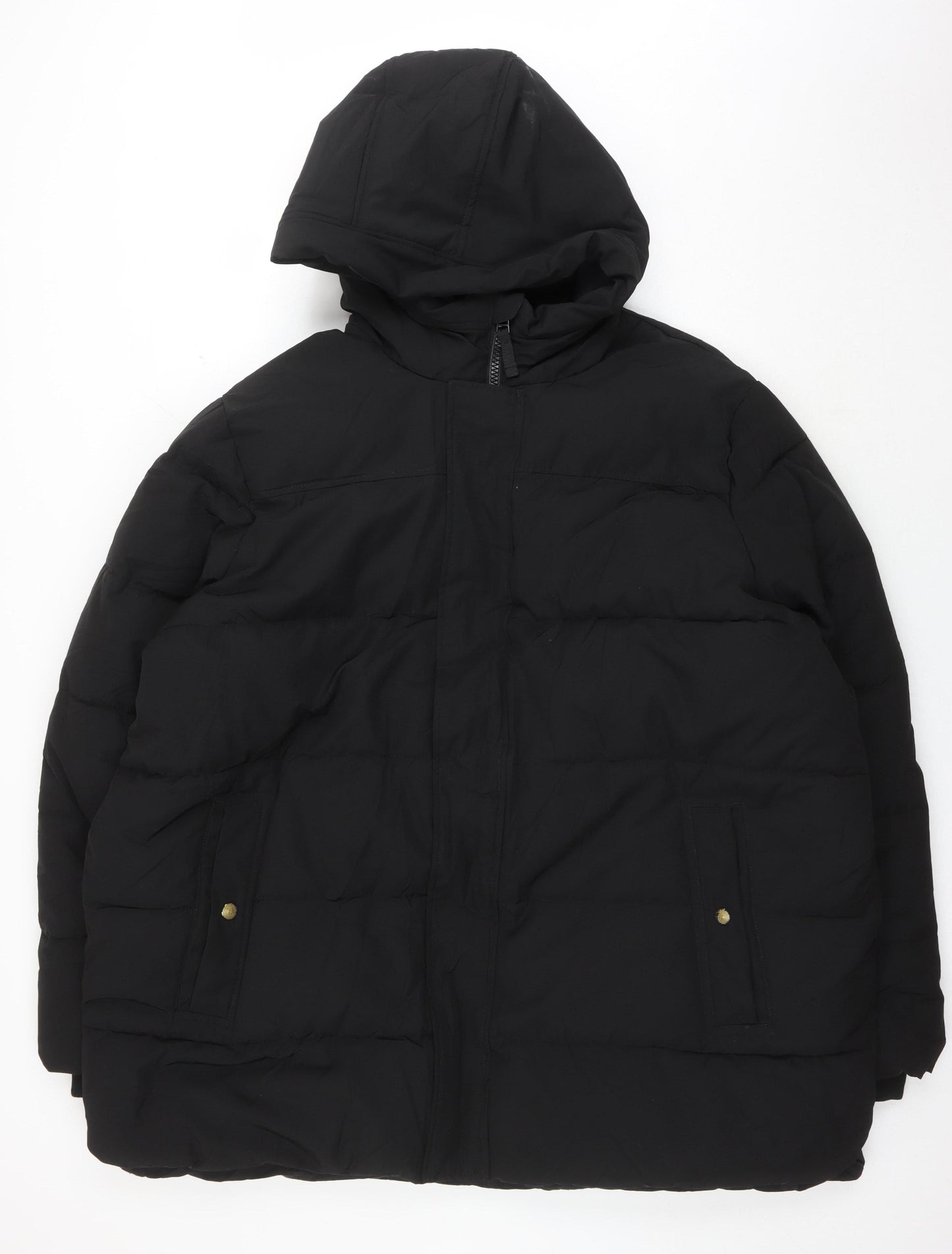 Marks and Spencer Men's Black 4XL Puffer Jacket
