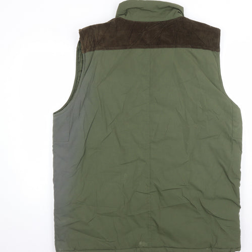 Champion Men's Green 3XL Waistcoat with Pockets