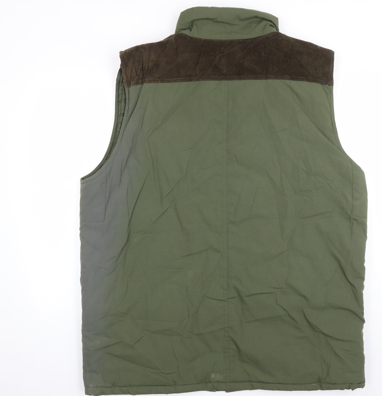 Champion Men's Green 3XL Waistcoat with Pockets