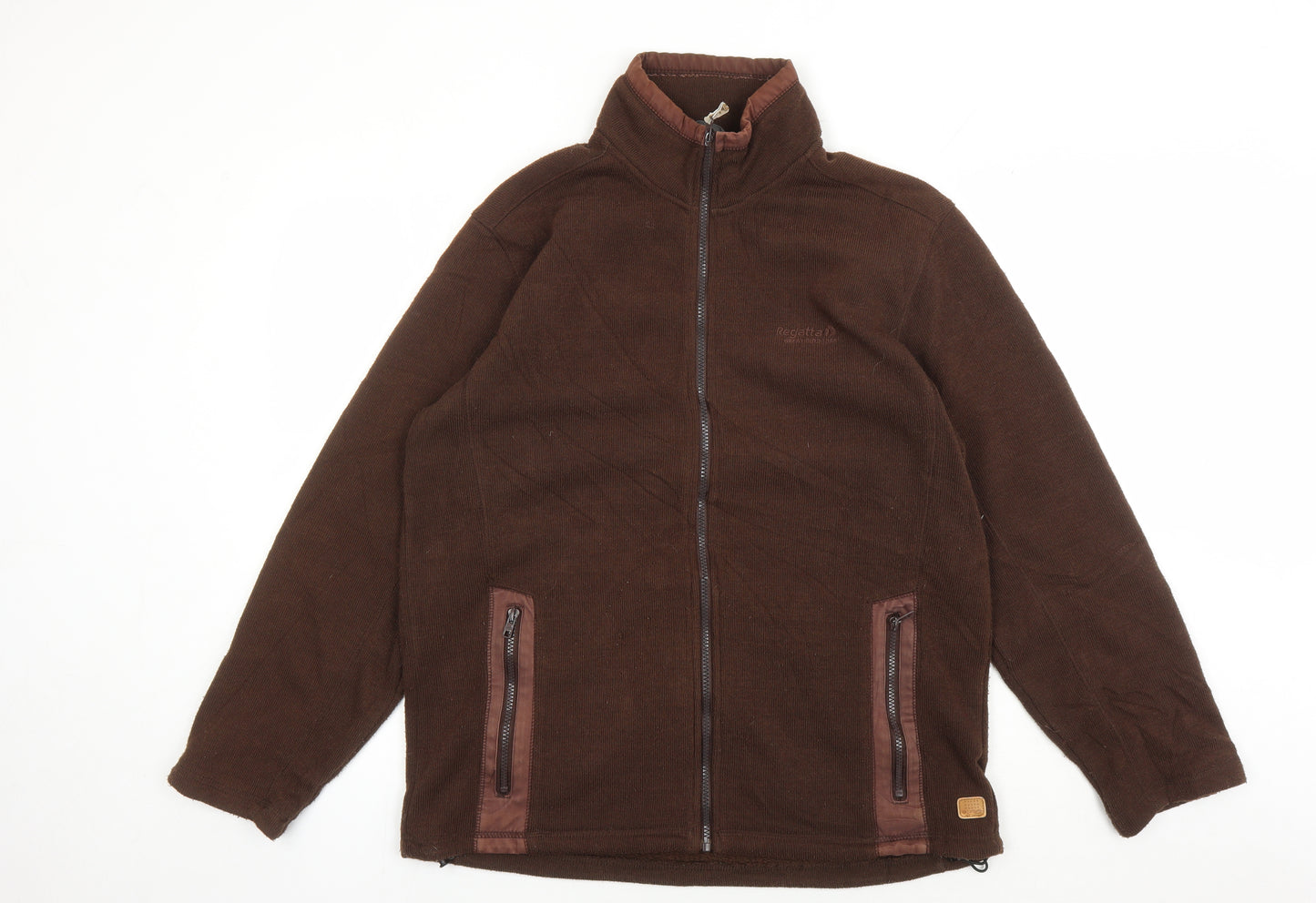 Regatta Men's Brown Fleece Jacket L Outdoor Casual