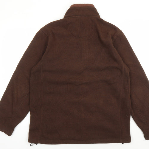 Regatta Men's Brown Fleece Jacket L Outdoor Casual