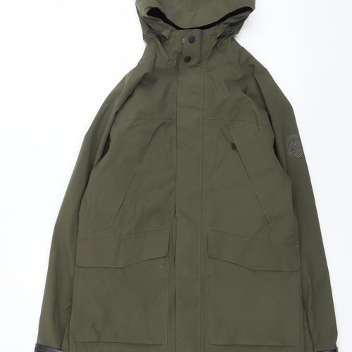 Marks and Spencer Men's Green Parka S Casual Outdoor