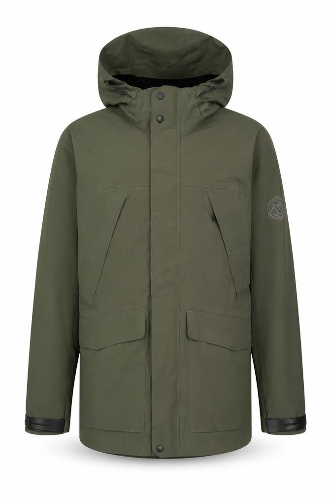 Marks and Spencer Men's Green Parka S Casual Outdoor