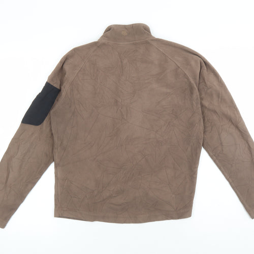 Craghoppers Brown Unisex Henley Sweatshirt Size 14