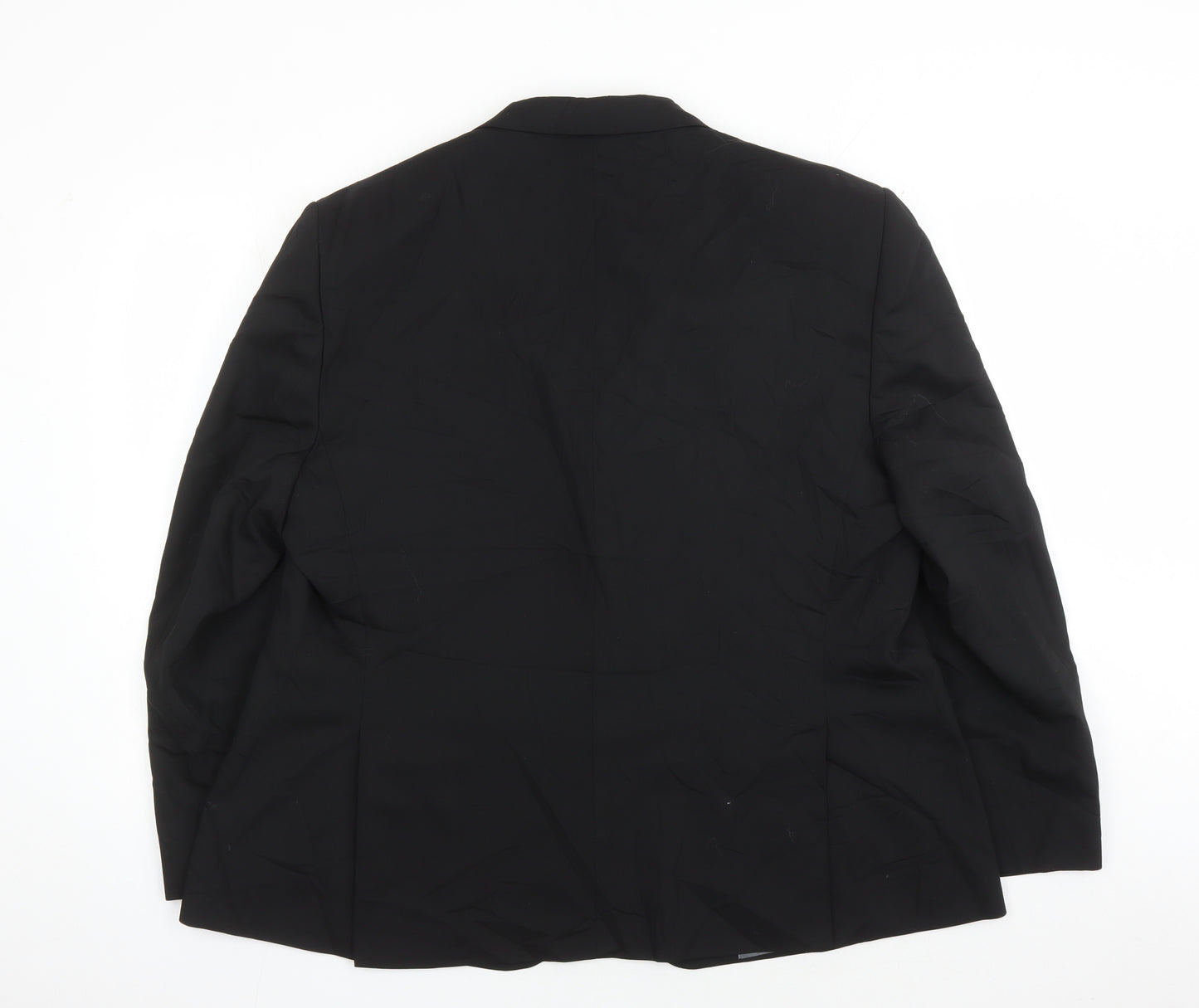 Marks and Spencer Men's Black Wool Blazer 44L