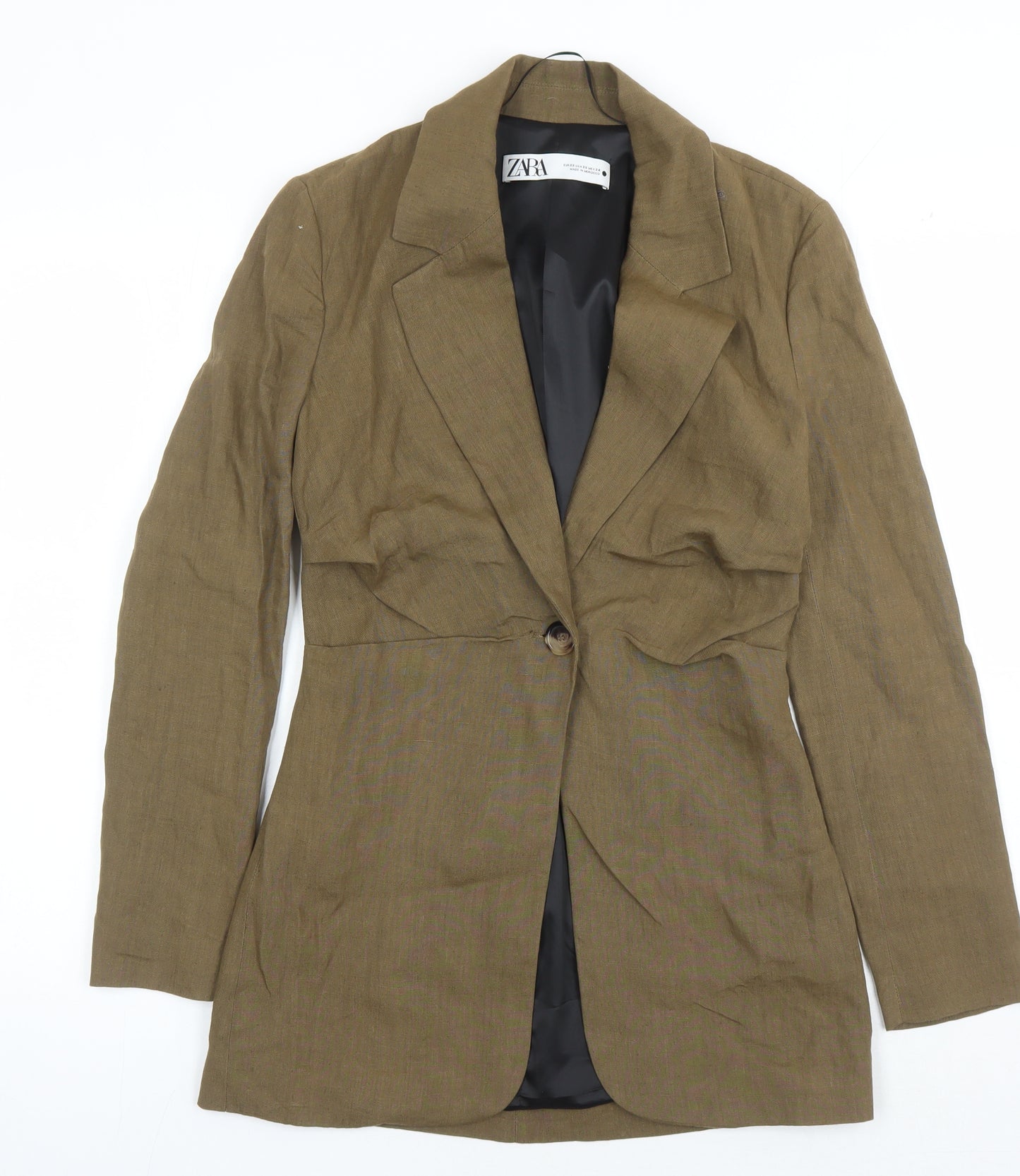 Zara Women’s Brown XS Slim Fit Suit Jacket