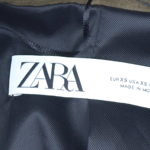 Zara Women’s Brown XS Slim Fit Suit Jacket