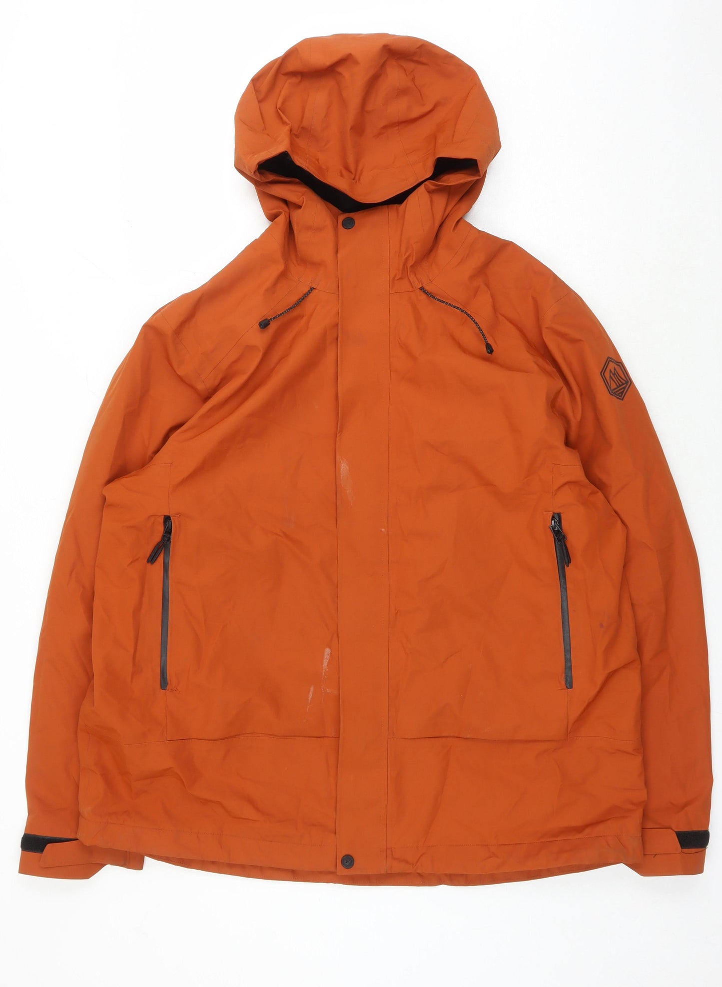 Marks & Spencer Men's 2XL Orange Parka Jacket