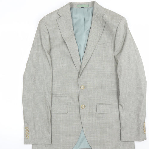 Marks and Spencer Men's Grey Slim Fit Blazer 38R