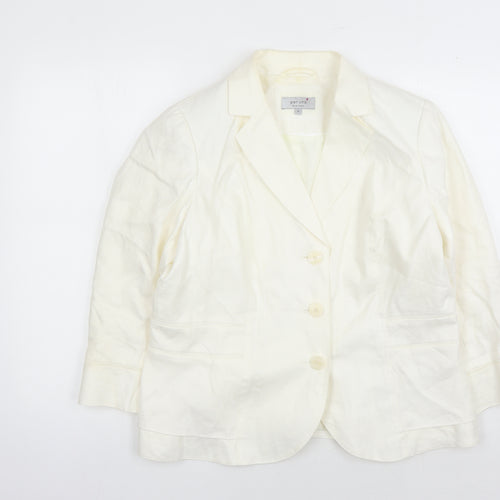 Marks and Spencer Women's Ivory Blazer Size 16