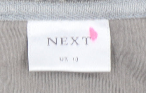 NEXT Women's Grey Knit Jacket, Size 10