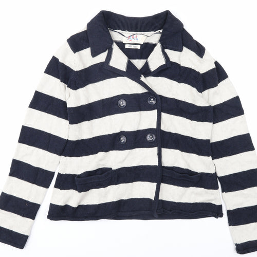 Seasalt Women's Nautical Striped Cardigan, Size 10