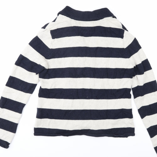 Seasalt Women's Nautical Striped Cardigan, Size 10