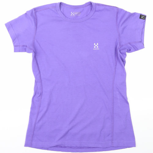 Haglofs Women's Purple Relaxed Fit T-Shirt