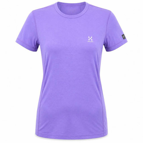 Haglofs Women's Purple Relaxed Fit T-Shirt