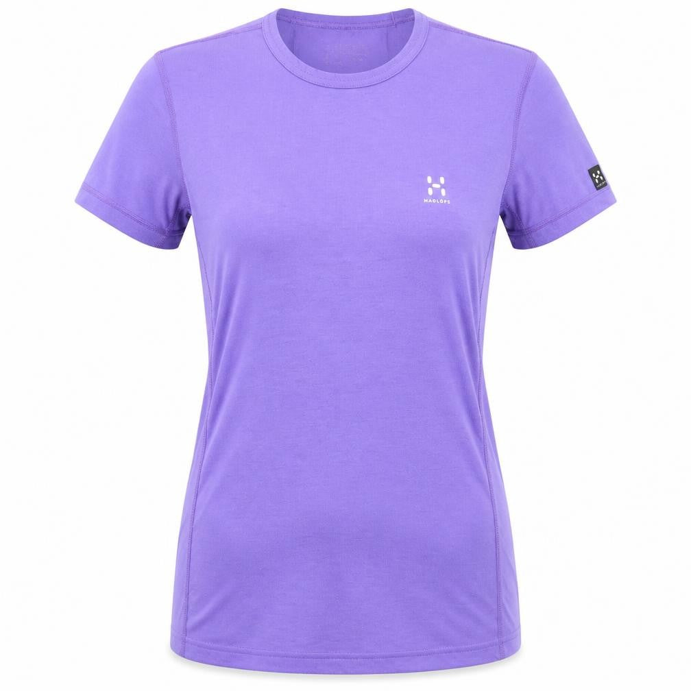 Haglofs Women's Purple Relaxed Fit T-Shirt
