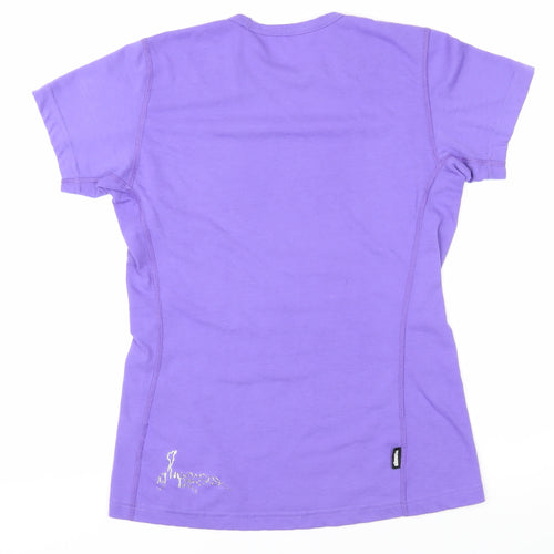 Haglofs Women's Purple Relaxed Fit T-Shirt