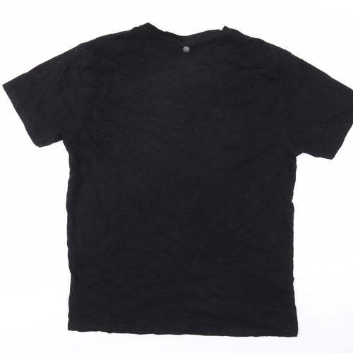 Duck and Cover Men's Black Regular Fit T-Shirt L