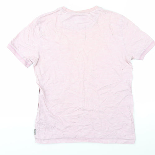 Ted Baker Women's Pink Basic Crew Neck T-Shirt Size 2