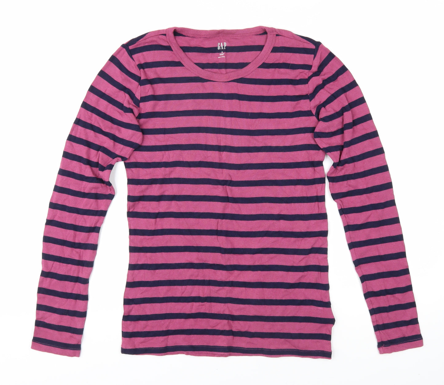 GAP Women's Striped Long Sleeve Jersey T-Shirt M