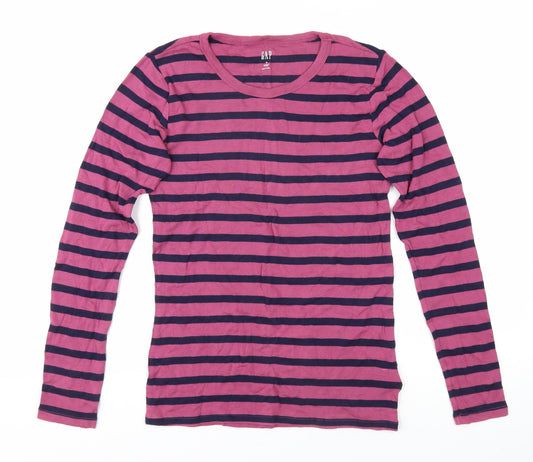 GAP Women's Striped Long Sleeve Jersey T-Shirt M