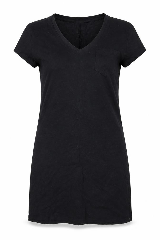 Gap Women's Black V-Neck T-Shirt, Size S, Casual Style
