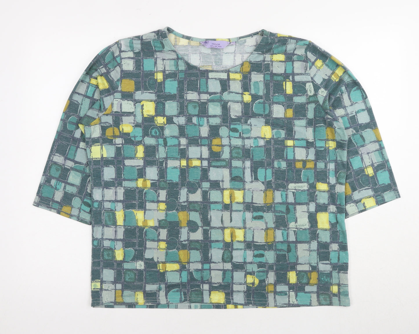 Honor Millburn Women's Multicoloured Geometric Top 18-20