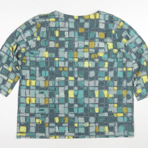 Honor Millburn Women's Multicoloured Geometric Top 18-20