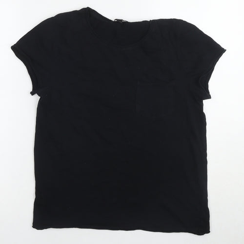 Brave Soul Women's Black M Basic T-Shirt