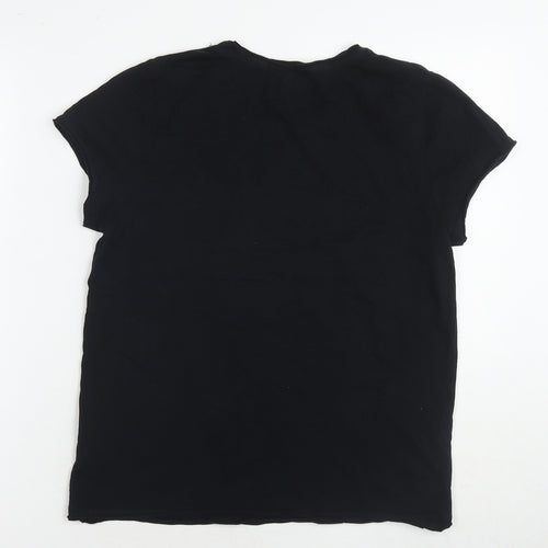 Brave Soul Women's Black M Basic T-Shirt