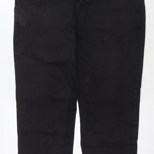 Next Men's Straight Black Jeans 36 Waist Vintage Look
