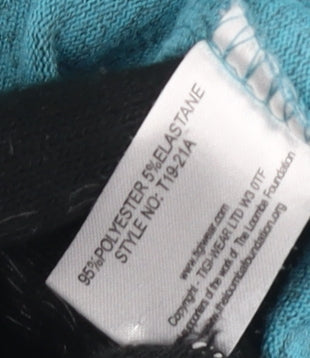 TIGI Women's Blue Cowl Neck Tunic, Size 18