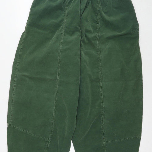 Cut Loose Women's Green Relaxed Fit Trousers L