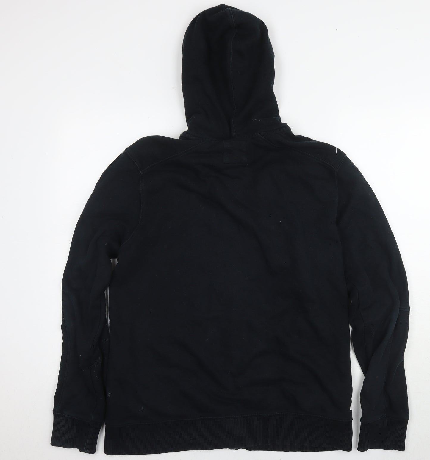 Next Men's Black Full Zip Hoodie Size L