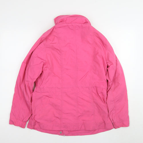Marks and Spencer Women's Pink Parka Jacket Size 12