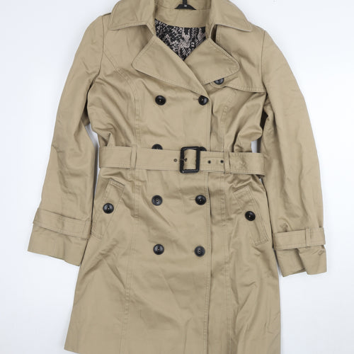 Marks and Spencer Women Beige Trench Coat Size 12