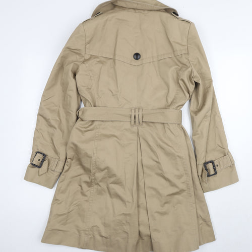 Marks and Spencer Women Beige Trench Coat Size 12