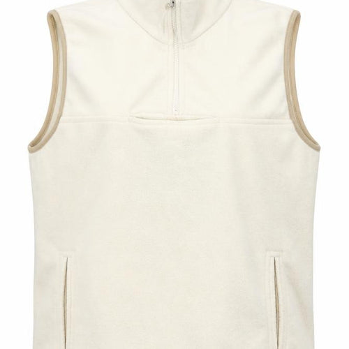 Marks and Spencer Ivory Fleece Vest Women's Size 14