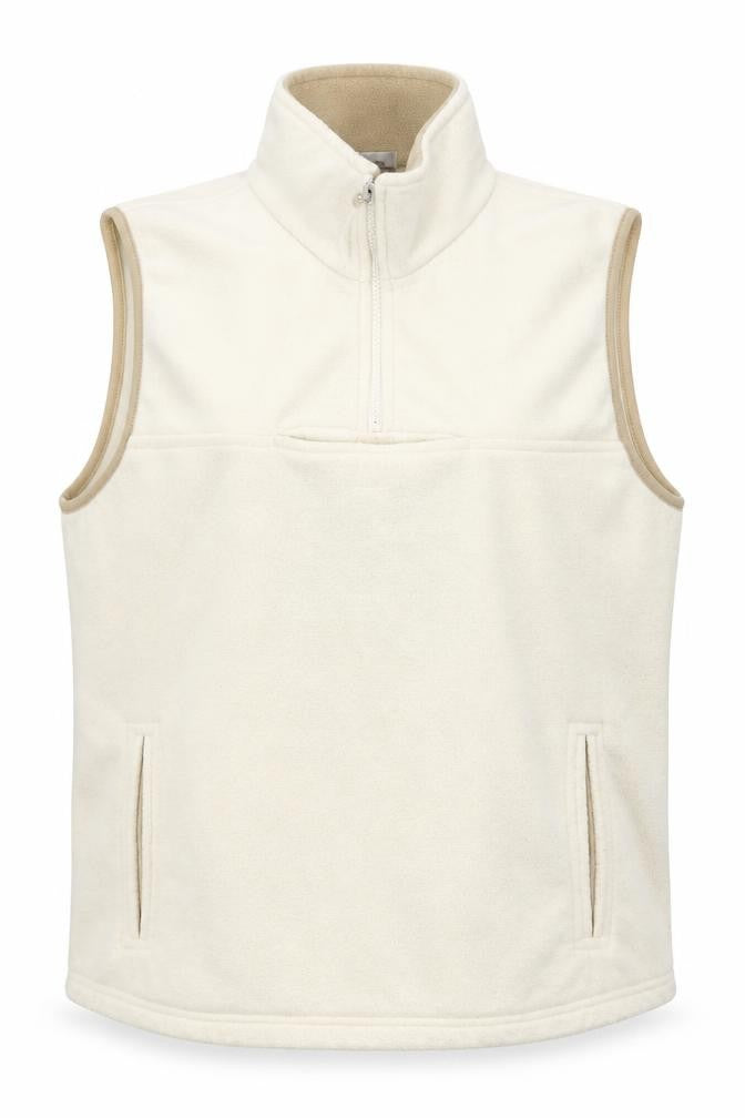 Marks and Spencer Ivory Fleece Vest Women's Size 14