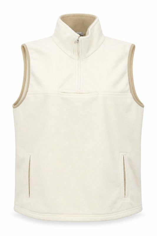 Marks and Spencer Ivory Fleece Vest Women's Size 14