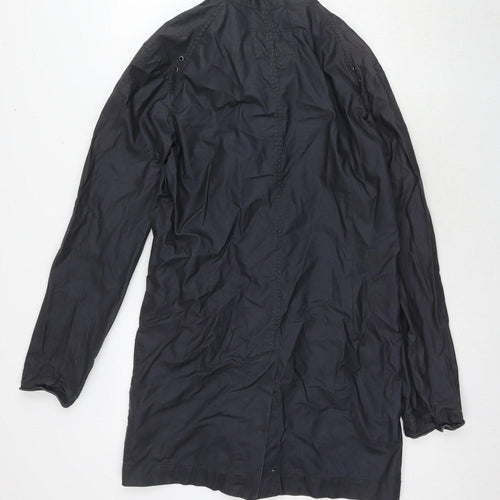 River Island Women's Black Trench Coat Size S