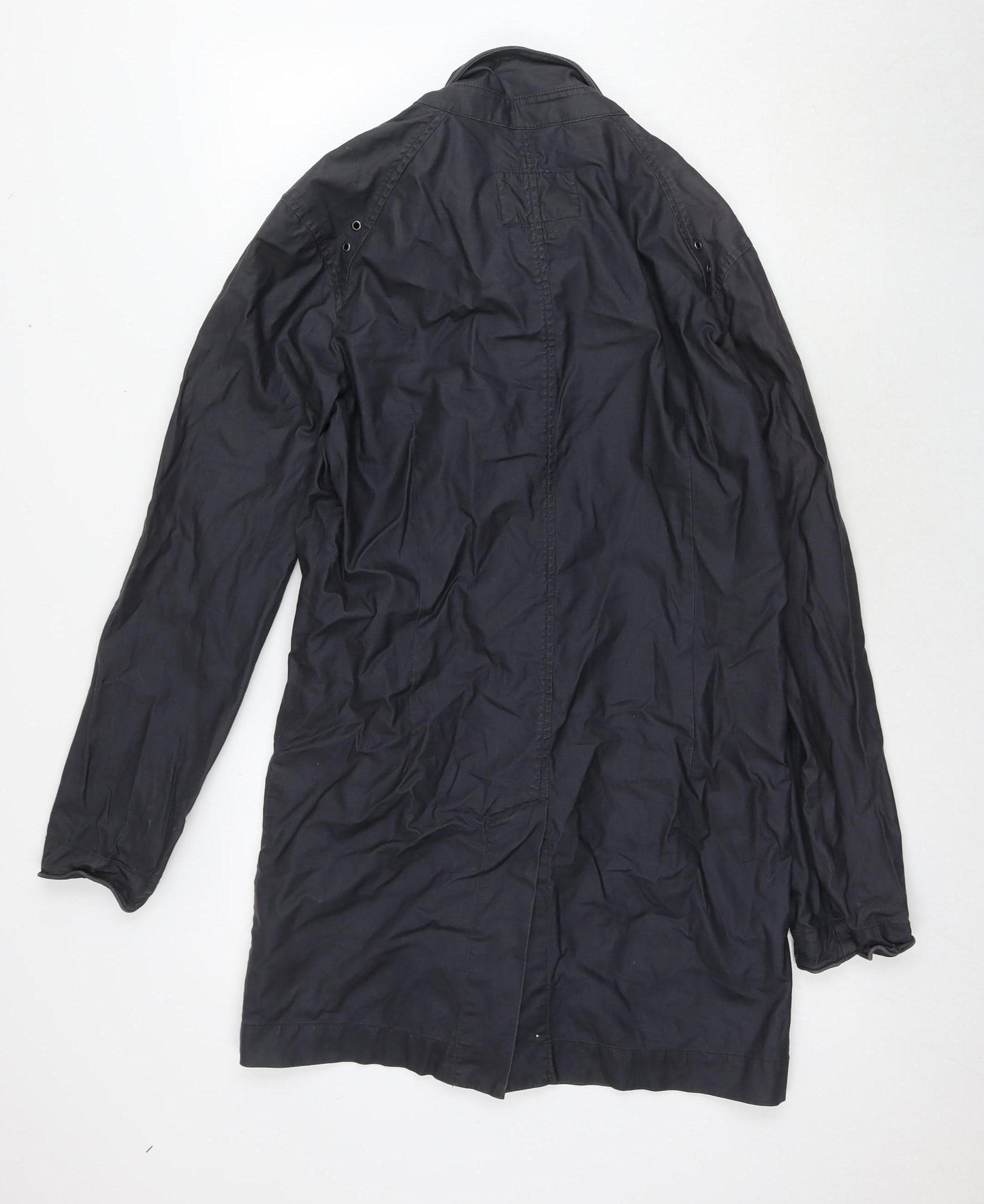 River Island Women's Black Trench Coat Size S